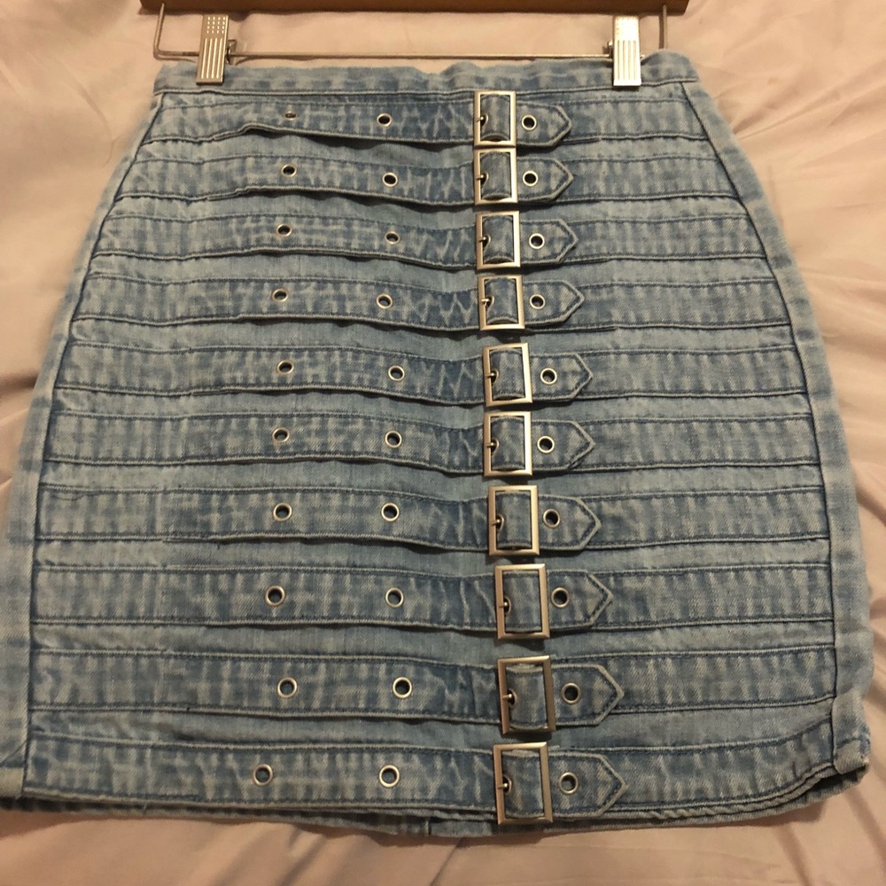 Denim misguided skirt ‼️‼️